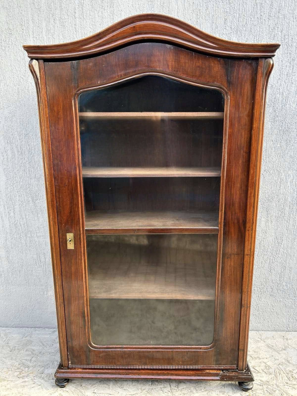 Starožitná vitrína/knižnica, neskorý biedermeier - Cena 790 €