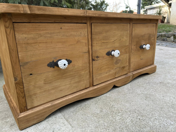 B11 - botník / komoda vo Vintage prevedení. - Cena 195€ 3