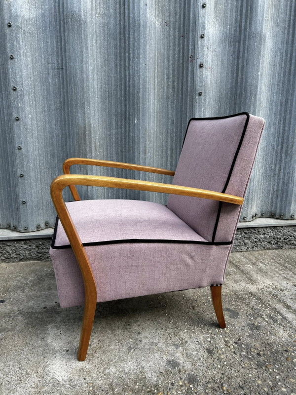 F146 - Art DECO kreslo solitér (1 kus) - Cena 290€ 2