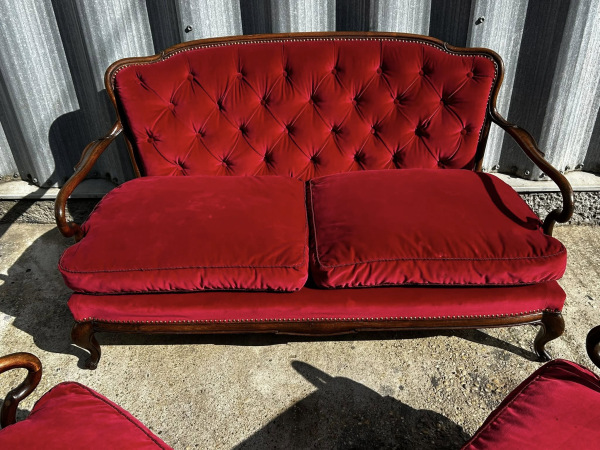 Starožitná Neobaroková sedacia súprava (dámska) - Cena 880€ 6