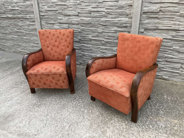 F061 - kreslá v štýle art deco - Cena 135€ / ks. 1