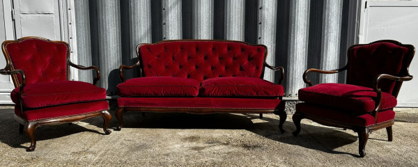 Starožitná Neobaroková sedacia súprava (dámska) - Cena 880€ 2