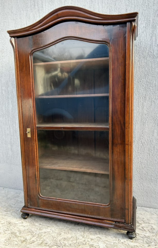 Starožitná vitrína/knižnica, neskorý biedermeier - Cena 790 € 5