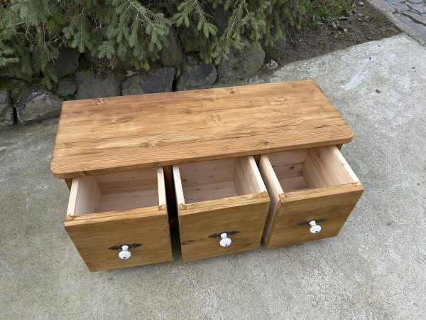 B11 - botník / komoda vo Vintage prevedení. - Cena 195€ 5