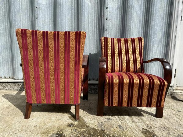 F100 - kreslá v štýle Art DECO vo farbe / golden / - Cena 290€ / ks 4