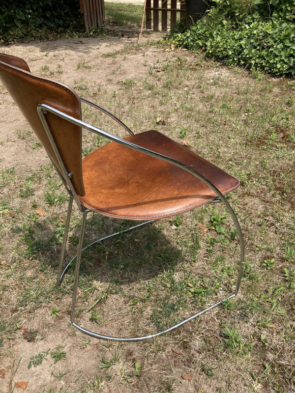 Dizajnové stoličky Linda Chair od talianskeho výrobcu ARRBEN - 1980s Italy. - 190€ / kus 4