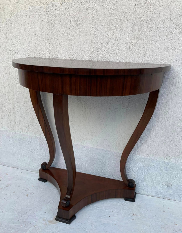 Konzol 02 - Biedermeier konzolový stolík - Cena 390 € 5