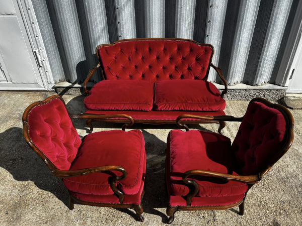 Starožitná Neobaroková sedacia súprava (dámska) - Cena 880€ 3