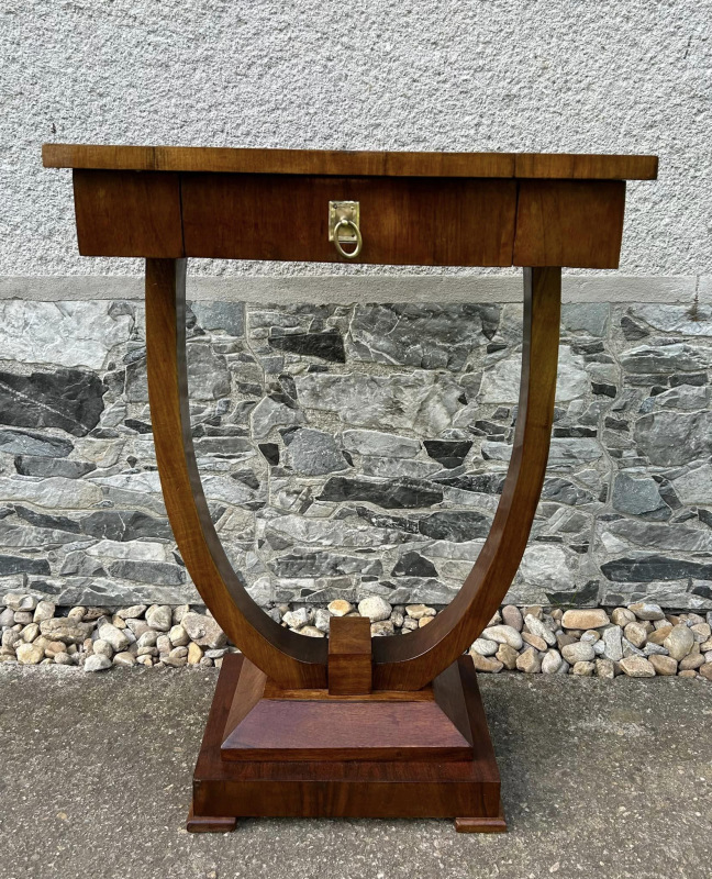 S39 - Konzolový Art DECO stolík zreštaurovaný - Cena 490€ 2