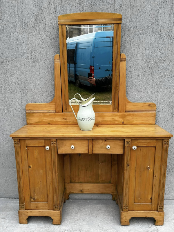 TS03 - Toaletný stolík so zrkadlom Vintage - Cena 280€ 6