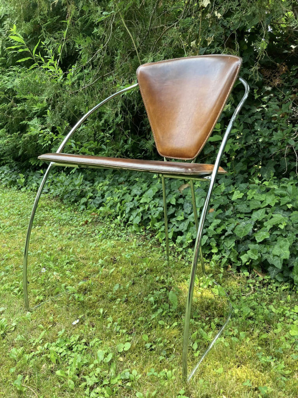 Dizajnové stoličky Linda Chair od talianskeho výrobcu ARRBEN - 1980s Italy. - 190€ / kus 1
