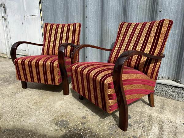 F100 - kreslá v štýle Art DECO vo farbe / golden / - Cena 290€ / ks 1