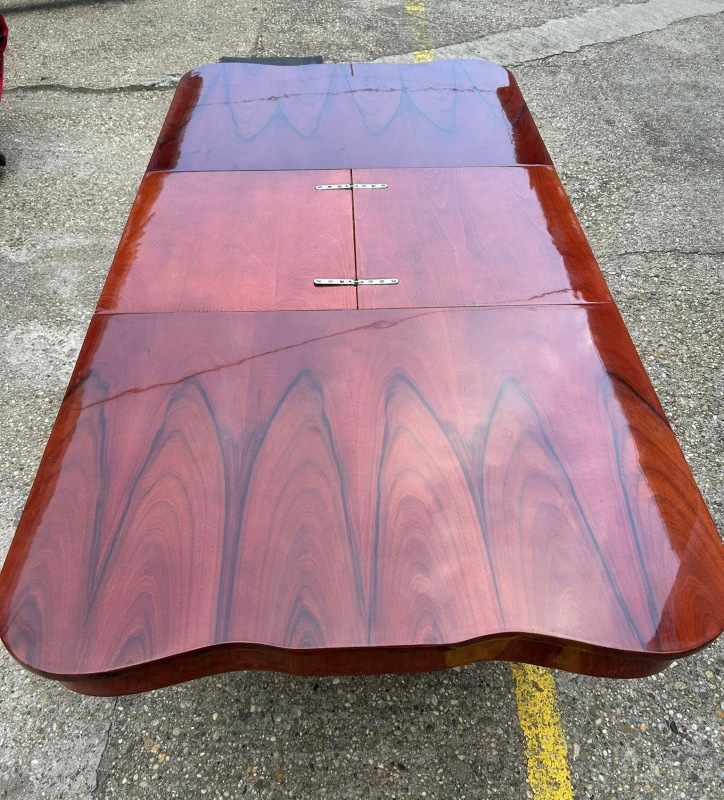 S59 - Art DECO Jedálenský stôl so 6 stoličkami - Cena stola 800€ 5