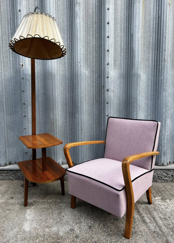 F146 - Art DECO kreslo solitér (1 kus) - Cena 290€