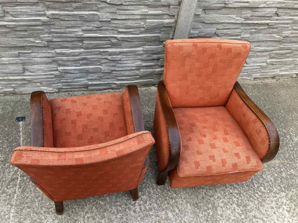 F061 - kreslá v štýle art deco - Cena 135€ / ks. 4