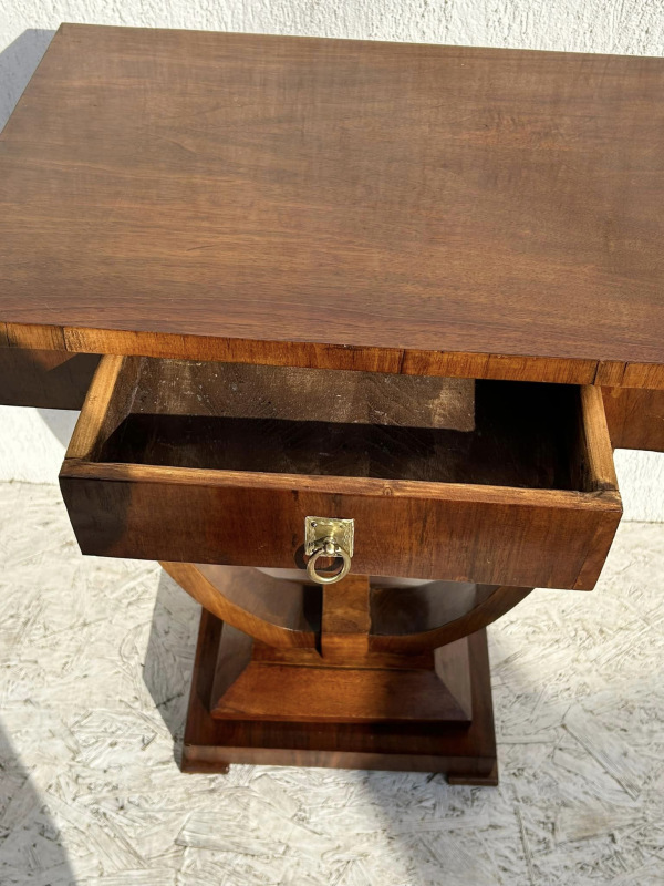 S39 - Konzolový Art DECO stolík zreštaurovaný - Cena 490€ 5