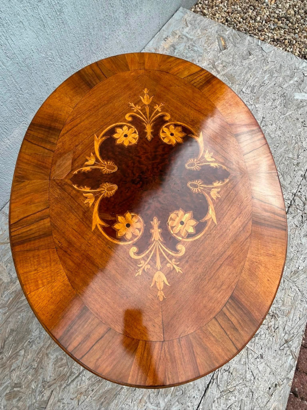 S62 - Famózny art DECO stôl “TULIPÁN” 7