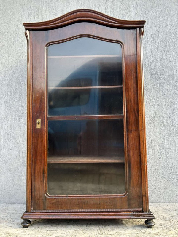 Starožitná vitrína/knižnica, neskorý biedermeier - Cena 790 € 4