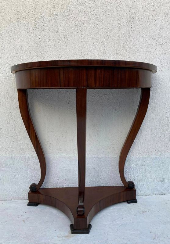 Konzol 02 - Biedermeier konzolový stolík - Cena 390 €