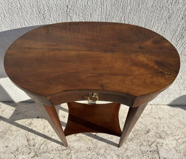 Biedermeier stolík v tvare ladvinky - Cena 390€ 4