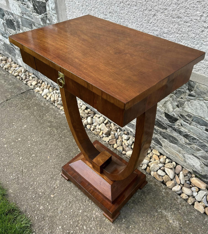 S39 - Konzolový Art DECO stolík zreštaurovaný - Cena 490€ 1