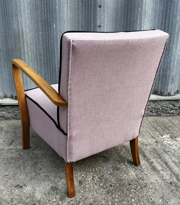 F146 - Art DECO kreslo solitér (1 kus) - Cena 290€ 3