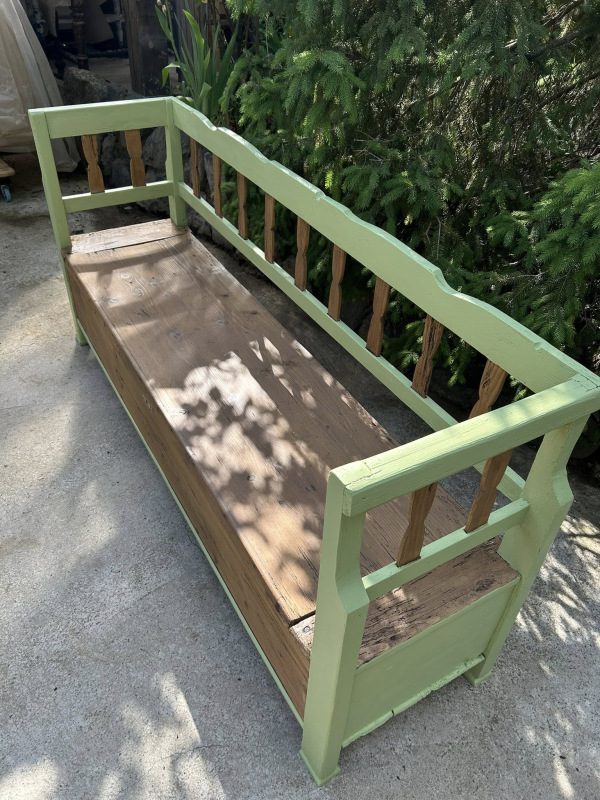 L21 - Vidiecka historická lavica - Cena 450 € 3