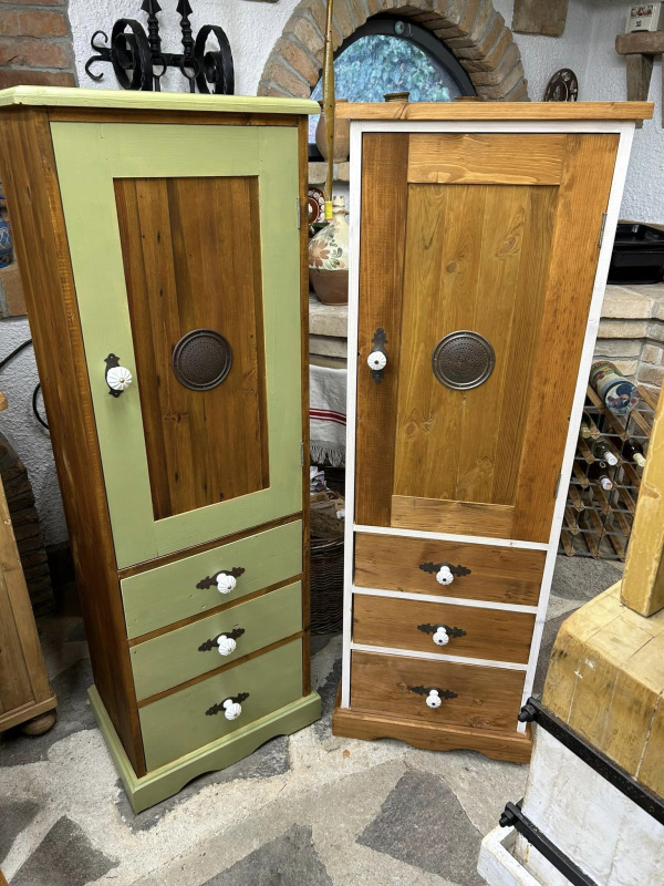 PS27 - Potravinové skrinky vo Vintage prevedení - Cena 290€