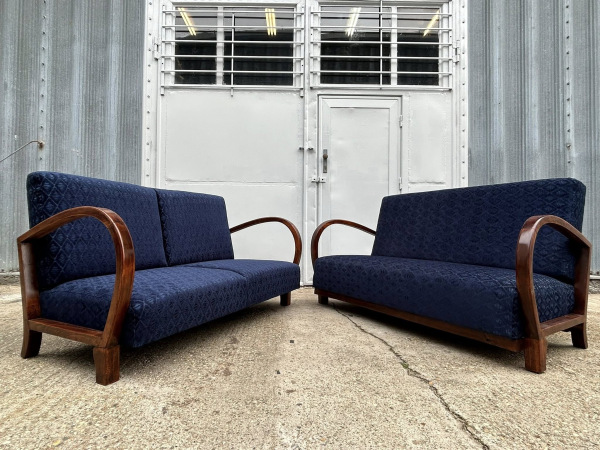 F195 - Sedacia súprava v čistom štýle “Art DECO” - Cena 2.000 € (za 2x kreslo a 1x sofa). 3