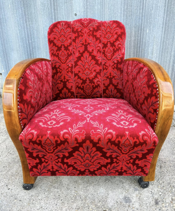 F145 - Art DECO kreslá - Cena 190€/kus 3