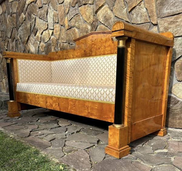 Sofa Biedermeier (1862). Zberateľský kus…! Cena na vyžiadanie. 9