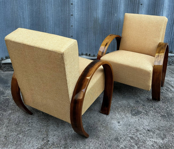F157 - Unikátne Art deco kreslá - Cena 2.400€ / pár 2