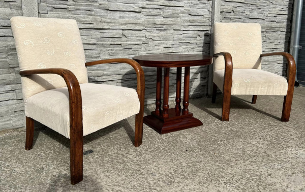 S37 - Zreštaurovaný secesný stolík - Cena 290€ 4