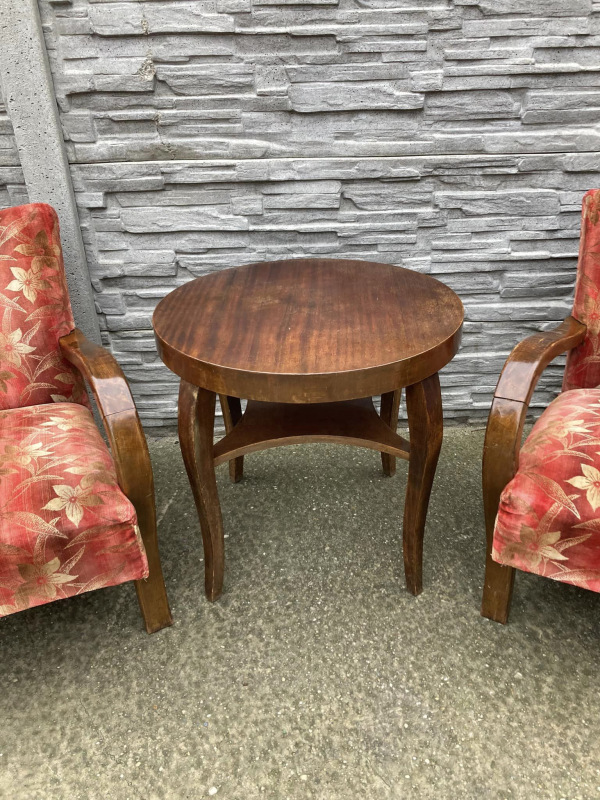 F016 - kreslá v štýle art deco - Cena 95€ / ks 1