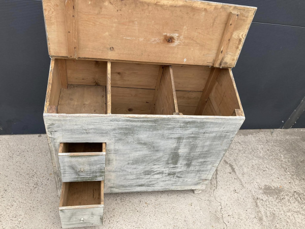 B06 - Vintage truhlica na obilie(Susek) - Cena 65€ 5