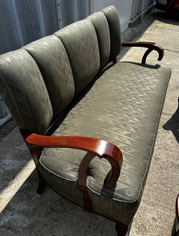 F163 - Sedacia súprava z obdobia Art DECO - Cena 1.400€. 6