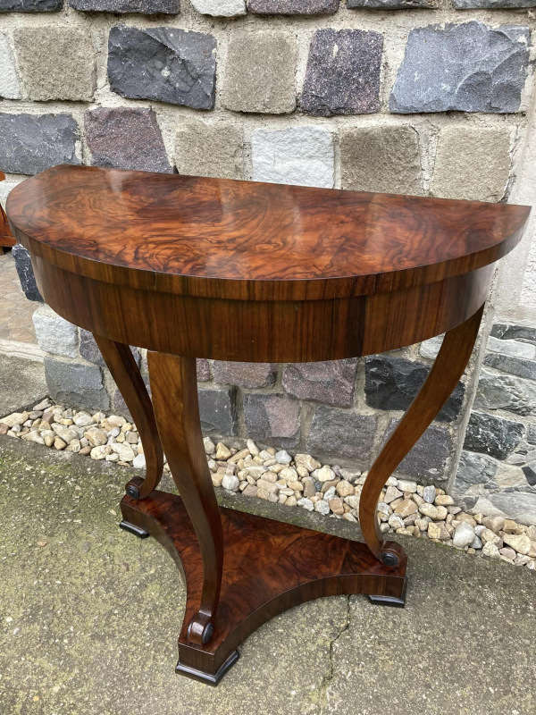 Konzol 01 - Biedermeier konzolový stolík. Zreštaurovaný - Cena 440 € 5