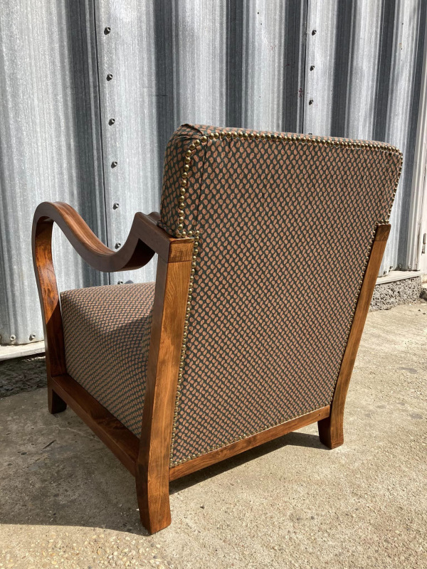 F098 - Kompletne zreštaurované Art DECO kreslá - Cena 440€ / kus 4