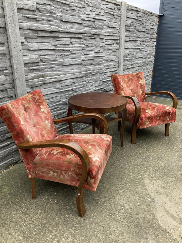 F016 - kreslá v štýle art deco - Cena 95€ / ks