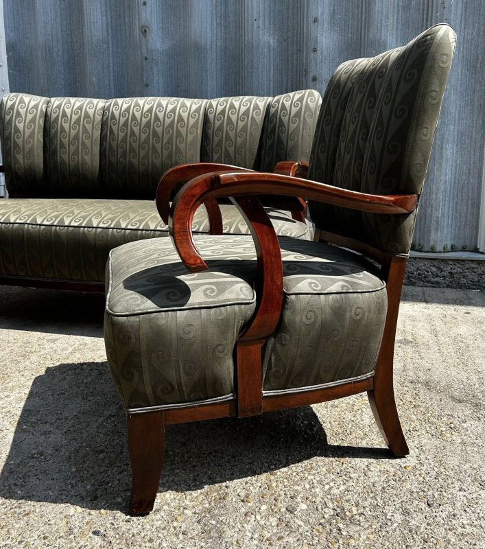 F163 - Sedacia súprava z obdobia Art DECO - Cena 1.400€. 9