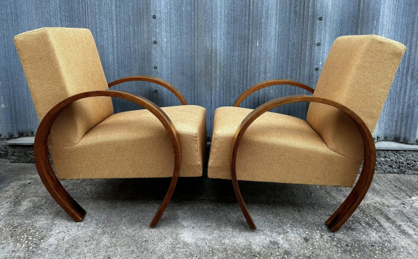 F157 - Unikátne Art deco kreslá - Cena 2.400€ / pár 1