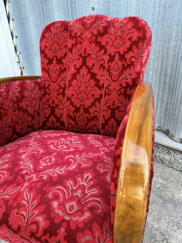 F145 - Art DECO kreslá - Cena 190€/kus 4