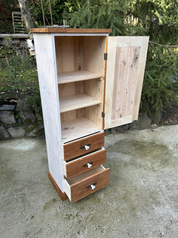 PS27 - Potravinové skrinky vo Vintage prevedení - Cena 290€ 3