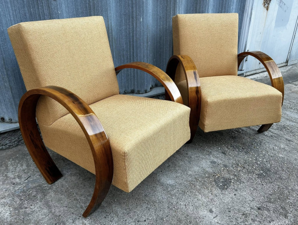 F157 - Unikátne Art deco kreslá - Cena 2.400€ / pár 4