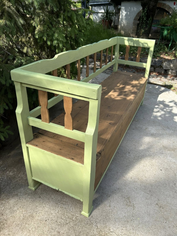 L21 - Vidiecka historická lavica - Cena 450 € 5