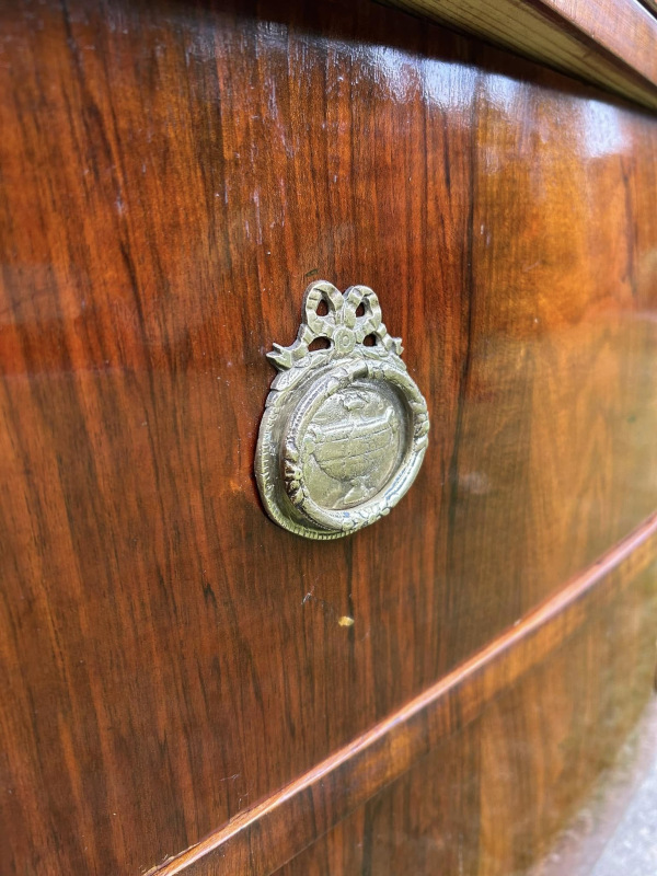 Empírová komoda kompletne zreštaurovaná - cena dohodou 6