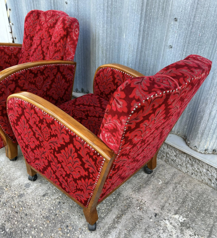 F145 - Art DECO kreslá - Cena 190€/kus 5