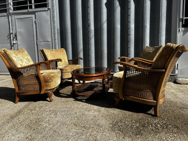 Ratanové kreslá v bezchybnom stave - Cena 490€ 4