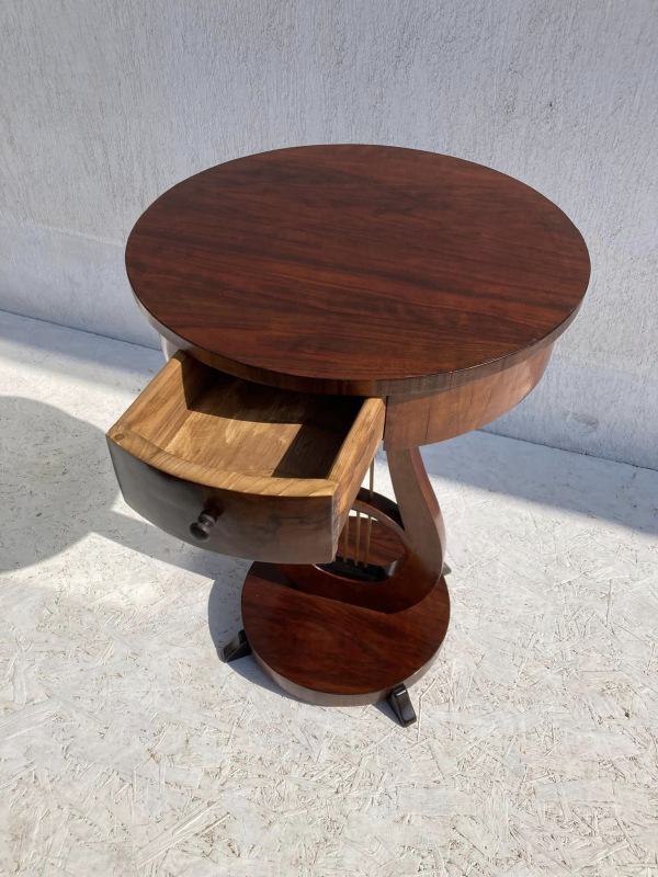 Lýrovka 03 - Biedermeier stolík “LÝROVKA” - Cena 440€ 6