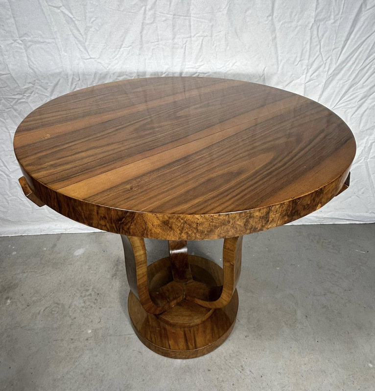 S60 - Art DECO stolík “TULIPÁN” komplet zrenovovaný - Cena 660€ 1